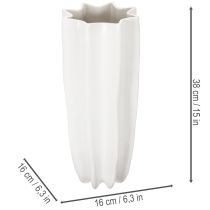 kohteita Kukkamaljakko uurrettu moderni koristeellinen maljakko 38cm