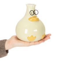 kohteita Ankkahahmomaljakko, keraaminen, iloinen muotoilu, ihanteellinen moderniin sisustukseen, 15 cm, 2 kpl