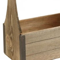 Vintage puinen laatikko istutustyökalulaatikon kasvilaatikkoon 28×14×31cm