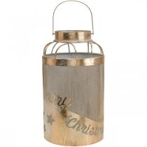 kohteita Vintage-lyhtykynttilänjalka Hyvää Joulua Ø19cm K34cm