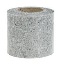 kohteita Fleece 8cm 25m hopea