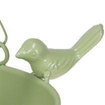 kohteita Säänkestävä lintujen ruokinta-automaatti ketjuripustuksella ja koristelinnuilla, 47 cm