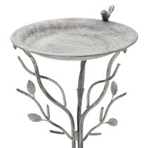 kohteita Koristeellinen lintukylpyallas, jossa herkkä lehtikuvio vintage-tyyliin, 74 cm