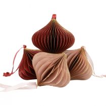 kohteita Hunajakennopallot hunajakennopallot sipuli pinkki viininpunainen Ø8cm 4 kpl