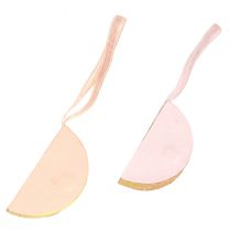 kohteita Hunajakennoiset joulupallot, aprikoosinpunainen, 7 cm, 4 kpl, koriste