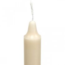 kohteita PURE vaha kynttilät sauva kynttilän kerma Sahara 250/23mm luonnonvaha 4 kpl