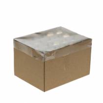 kohteita Viiriäisen muna koristeeksi tyhjä kulta 3cm 50 kpl