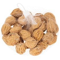 kohteita Saksanpähkinät, luonnontuote pöytäkoristeluun ja tee-se-itse-projekteihin. Luonnonpähkinät, 4-5 cm, 300 g.