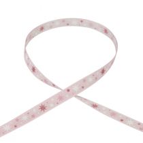 kohteita Nauha joululahja nauha pinkki tähtikuvio 15mm 20m