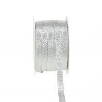 kohteita Joulunauha lurex hopea 10mm 50m