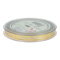 kohteita Joulunauha Hyvää joulua Nauha White Gold 10mm 20m