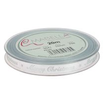 kohteita Joulunauha Hyvää joulua Nauha Hopea Valkoinen 10mm 20m