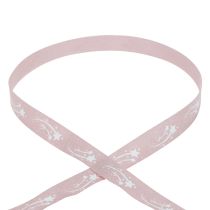 Lahjanauha tähdet Joulunauha vanha pinkki nauha 15mm 20m