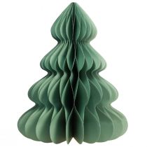 kohteita Joulukuusi paperipöytäkoristeita minttu glitter Ø48cm K60cm