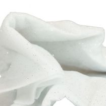 Joulukuusipäällinen Joulukuusipäällinen valkoinen glitter Ø100cm