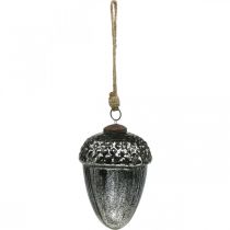kohteita Vintage joulukuusikoristeet tammenterholasi Jouluriipus H14cm Ø10cm 2kpl