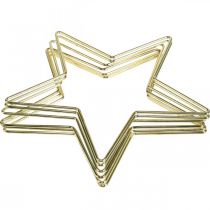 kohteita Joulukoristeet metallitähti kulta koristeellinen tähtiriipus 20cm 6 kpl