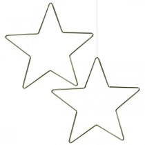 kohteita Joulukoristeet metallitähti kulta koristeellinen tähtiriipus 20cm 6 kpl