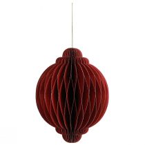 kohteita Joulukoristeet paperi Joulukuusikoristeet Bordeaux H20cm