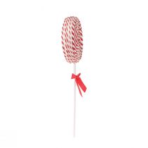 kohteita Joulukoristeita Punainen Valkoinen Lolly Foam Lollipop H36cm 2kpl