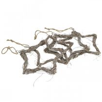 kohteita Joulukoristeita tähtijalava tähdet ripustettavat valkoiset pestyt 20cm 4kpl