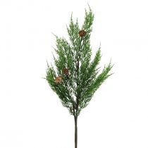 Sypressin oksat keinotekoiset jouluoksat käpyillä 78cm