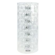 kohteita Joulupallolasi Ø6cm kirkas 24 kpl