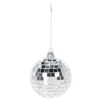 kohteita Joulupallokoriste, peilipallo ripustettavaksi, 7 cm, 6 kpl