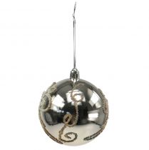 kohteita Joulupallon muovivalo kulta Ø8cm 2kpl