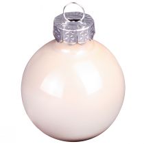 kohteita Lasiset Joulupallot Mini Berry Beige Pinkki Ø3cm 22 kpl