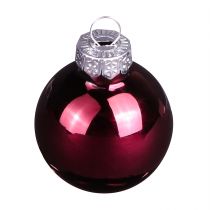 kohteita Lasiset Joulupallot Mini Berry Beige Pinkki Ø3cm 22 kpl