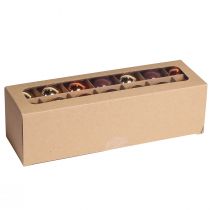 kohteita Joulupallot kullanruskeat sekoituslasipallot Ø4cm 24 kpl