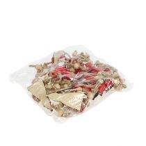 kohteita Joulupukin hahmo istuu 6,5 cm punaisella 12kpl