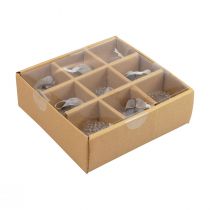 kohteita Joulukoristeet lasikoristeet sipuli kirkas timantti Ø5,5cm 9 kpl