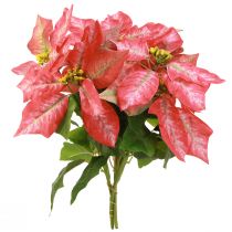 kohteita Keinotähti Punainen Pink L35cm 6kpl 2 nippua