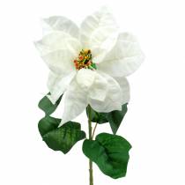 Joulutähti tekokukka valkoinen 67cm