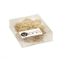 kohteita Joulutähdet joulukoristeet metallia Ø6cm 36 kpl