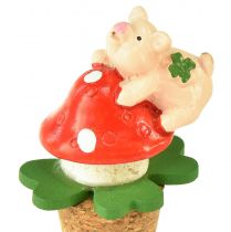 kohteita Viinikorkit, samppanjakorkit, viinitulpat, onnensymbolit, 6,5 cm, 3 kpl