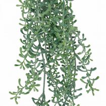 Vihreä kasvi riippuva keinotekoisesti riippuva kasvi silmuilla vihreä, valkoinen 100cm