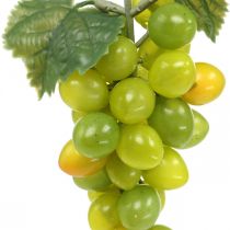 Deco viinirypäle vihreä syksyn koristelu keinotekoinen hedelmä 15cm