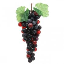 Deco Grape musta keinotekoinen hedelmä ikkunan koristelu 22cm