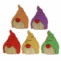 Gnome puu 6,5x9cm 10kpl valikoituna