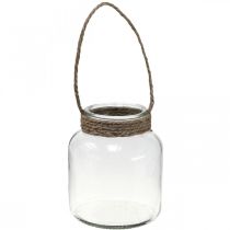 Lyhtylasi, kynttilänpidike ripustukseen H16,5cm Ø14,5cm
