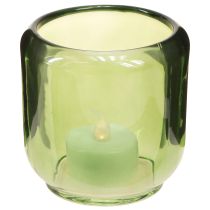 kohteita Lyhty Lasi Kynttilänpidike Retro Vihreä 8cm 6 Kpl