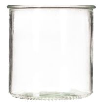 kohteita Lasinen tuikkukuppi, pyöreä, kirkas lasi, monikäyttöinen, 12 cm, 2 kpl