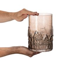 kohteita Lasiset tuikkujalustat pöytäkoristeeseen 23 cm