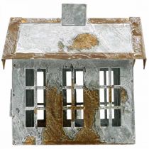 kohteita Lichthaus kynttiläteline Metallinen kynttilätalo H14,5cm