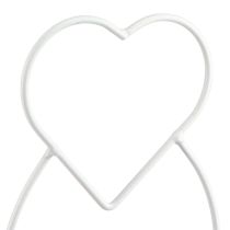 kohteita Lyhty Heart Valkoinen Lyhtypidike Lasi Ø12cm K30cm 2kpl