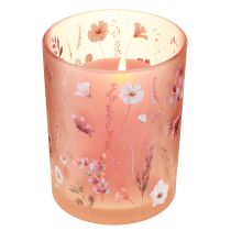 kohteita Koristeellinen lasilyhty kukka-aiheella tyylikkääseen sisustukseen, 12,5 cm, 2 kpl