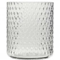 kohteita Lasilyhty, kukkamaljakko, pyöreä lasimaljakko Ø11,5cm K13,5cm